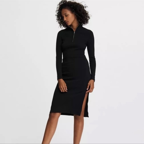 NWT Rag & Bone Lila Long Sleeve Zip Front Dress in a XS/TP. - Picture 1 of 10
